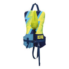 Hyperlite Boys Toddler Indy Neo Gilet Giubbotto Salvagente - Giallo Flouro