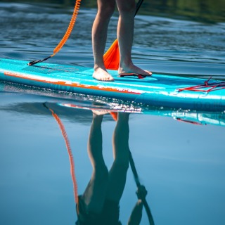 Pacchetto Sup Gonfiabile Jobe Mira 10.0 Paddle Board 2024 - Turchese
