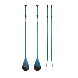Jobe Sup Paddle In Fibra Di Vetro 3 Pezzi - Blu