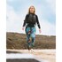 Pantaloni Da Muta In Neoprene Gul Luna7 Da 2 Mm Da Donna - Tropicale/Nero La8301