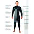 Muta Gul Flexor Yulex 4/3Mm Blindstitch Chestzip Fullsuit - Nero/Blu Fx1220