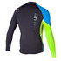 Mystic Crossfire Kitesurf Ls Rashvest - Blu