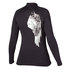 Diva Mystic Manica Lunga Womens Rashvest - Nero