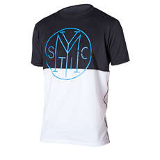 Mystic Drip Kitesurfing Ss Quickdry - Nero / Bianco Mystic Drip Kitesurfing Ss Quickdry - Nero / Bianco