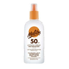 Malibu Lozione Solare Spf50 - Resistente All'acqua - 200Ml