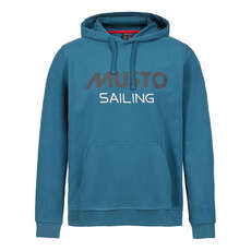 Felpa Con Cappuccio Musto - Cove Blue - 82019 Felpa Con Cappuccio Musto - Cove Blue - 82019