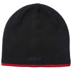 Berretto In Maglia Musto - Nero 81223 Berretto In Maglia Musto - Nero 81223