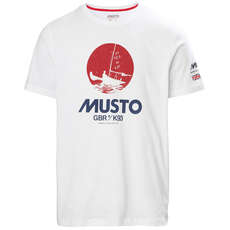 T-Shirt Musto Tokyo - Bianco - Lmts093-002 T-Shirt Musto Tokyo - Bianco - Lmts093-002