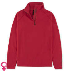 Musto Womens Evolution Half Zip Fleece Jacket - True Red Musto Womens Evolution Half Zip Fleece Jacket - True Red