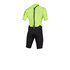 Muta Mystic Brand 3 / 2Mm Shorty Con Cerniera Piatta Con Cerniera Posteriore - Nero / Lime