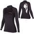 Diva Mystic Manica Lunga Womens Rashvest - Nero