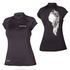 Diva Mystic Shortsleeve Womens Rashvest - Nero