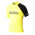 Rash Vest A Maniche Corte Con Logo Mystic Chest - Gialla