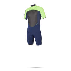 Mystic Star 3/2 Flatlock Shorty Neoprene 2015 - Navy Mystic Star 3/2 Flatlock Shorty Neoprene 2015 - Navy