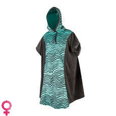 Mystic Womens Poncho / Fleece / Changing Robe - Grigio