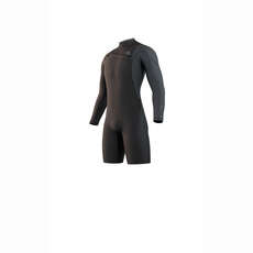 Mystic Marshall 3/2 Gbs Muta Shorty Con Cerniera Anteriore - Nero/grigio
