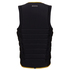 Mystic The Dom Wake Boarding Gilet Antiurto Con Zip Frontale - Nero / Giallo 220146