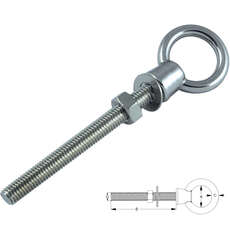 Bullone Ad Occhio In Acciaio Inossidabile Proboat - Grado 316 - M10 X 100 Mm