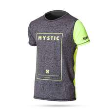 Mystic Blocco Quick Dry Shortsleeve Uv50 Top - Giallo Mystic Blocco Quick Dry Shortsleeve Uv50 Top - Giallo