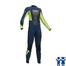Gul Junior Response 5 / 3Mm Bz Muta Per Punto Invisibile - Navy / Lime Gul Junior Response 5 / 3Mm Bz Muta Per Punto Invisibile - Navy / Lime