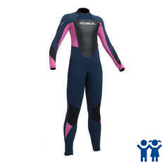Gul Junior Response 5 / 3Mm Bz Muta Per Punto Invisibile - Blu Scuro / Rosa