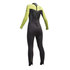 Gul Junior Risposta 5/3 Millimetri Punto Invisibile Muta - Gunmetal / Lime