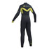 Gul Junior Risposta 5/4 Millimetri Cz Punto Invisibile Muta - Nero / Lime