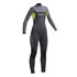 Gul Junior Risposta 5/3 Millimetri Cz Punto Invisibile Muta - Gunmetal / Lime