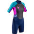 Muta Shorty Gul Junior Girls Response 3 / 2Mm - Navy / Pink - Re3321-B7