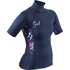 Gilet / Guardia Rash Manica Corta Swami Donna Gul Gul - Navy / Tie-Dye - Rg0330-B7