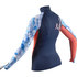 Gul Donna Swami Manica Lunga Rashvest - Navy / Orange - Rg0331-B7