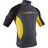 Gul Xola Manica Corta Rashvest - Grigio / Giallo - Rg0338-B7