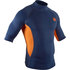 Gul Xola Manica Corta Rashvest - Navy / Orange - Rg0338-B7