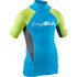 Gul Junior Manica Corta Rashvest - Coral / Lime - Rg0341-B7