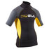 Gul Junior Manica Corta Rashvest - Nero / Giallo - Rg0341-B7