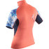 Gul Junior Girls Rashvest Manica Corta - Corallo / Grigio - Rg0345-B7
