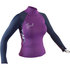 Gilet / Guardia Rash Manica Lunga Gul Junior Girls - Viola / Tie-Dye - Rg0346-B7