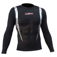 Codice Gul Zero Potenza Matrix Compressione Rashguard - Nero