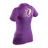 Maglietta Gul Junior Per Bambina Manica Corta Rashvest - Viola - Rg0372-B7