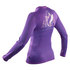 Maglietta Gul Junior Per Bambina Manica Lunga Rashvest - Viola - Rg0374-B7