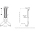 Rokk Mini Tablet Morsetto Universale