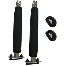 Ruk Sports Canoa / Kayak Verticale Per Adattatore Aero Bars T-Track Adapter