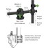 Railblaza Hexx Live Pole 60 - Supporto Per Trasduttore Sonar Live - Pesca In Kayak