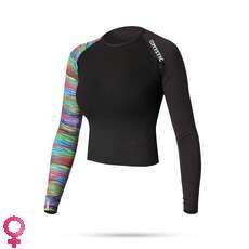 Belly Mystic Dazzled Manica Lunga Cut Womens Rashvest - Arcobaleno Belly Mystic Dazzled Manica Lunga Cut Womens Rashvest - Arcobaleno