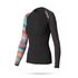 Mystic Dazzled Manica Lunga Womens Rashvest - Arcobaleno