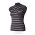 Mystic Stella Womens Capsleeve Rashvest - Nero