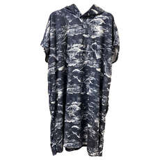 Poncho Con Cappuccio Rip Curl Mix Up - Navy Ctwah9 Poncho Con Cappuccio Rip Curl Mix Up - Navy Ctwah9