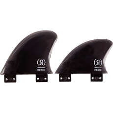 Pinne Da Wakesurf Ronix - Montaggio Inferiore - Alfred Black