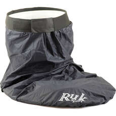 Plateforme De Pulvérisation Standard Ruk Canoe / Kayak Avec Taille En Néoprène - Noir