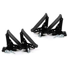 Ruk Combi Rack Per Barre A-Track T-Track-Supporti Per Portapacchi Canoa / Kayak